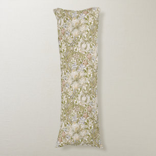 Coussins Longs William Morris Jardin Fleur de Lys Classique