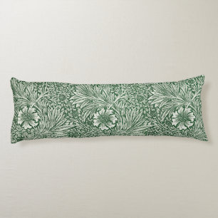 Coussins Longs william morris marigold fleurs vertes
