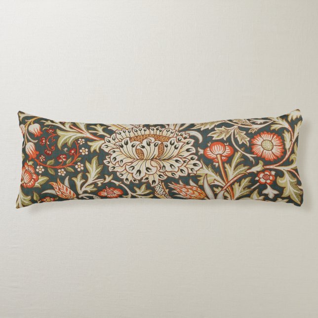 Coussins Longs William Morris Trent Garden Flower Classic Botanic (Devant)