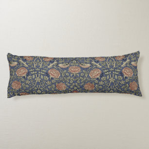 Coussins Longs William Morris Tudor Fond d'écran Rose