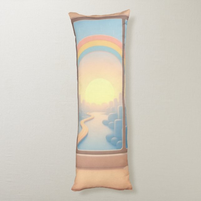 Coussins Longs Window to a Dreamworld (Dos (Vertical))