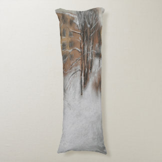 Coussins Longs Winter Silence by the Window