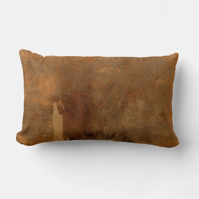 Coussins naturels de regard de peau de vache (Recto)