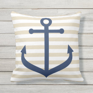 Coussins orientés nautiques extérieurs - avec de