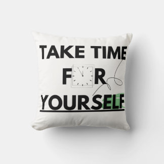 Coussins & poufs Prenez le temps pour vous-même