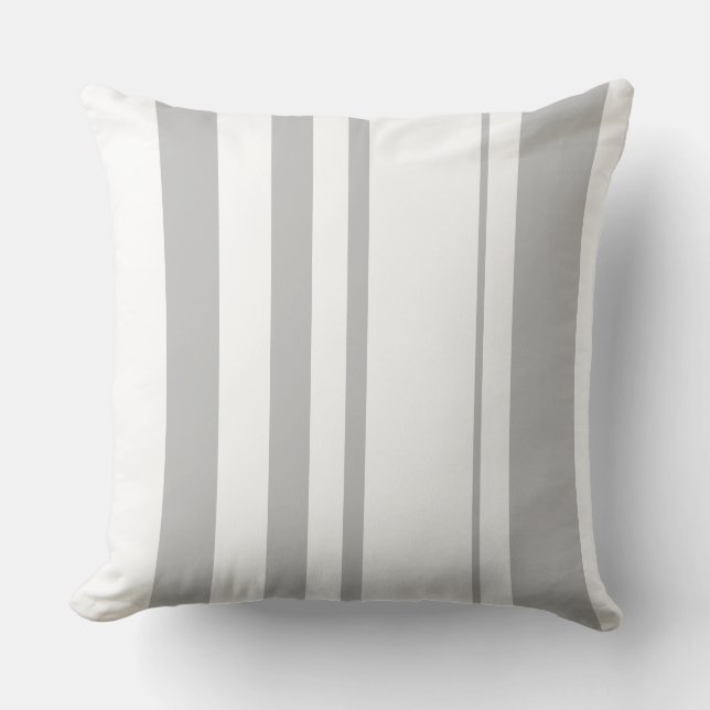 Coussins - Rayure Grise 2 (Recto)
