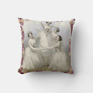 COUSSINS ROMANTIQUES DE BALLERINE - DÉCORATION DE