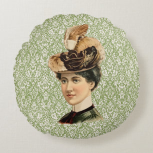 Coussins Ronds 1899 Casquette pour Dames #4 (ère victorienne)