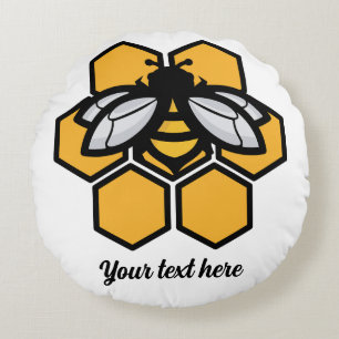 Coussins Ronds abeille s'envole