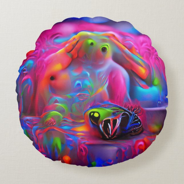 Coussins Ronds Ablutophobie (Devant)