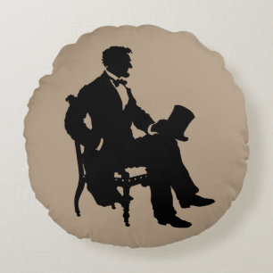 Coussins Ronds Abraham Lincoln