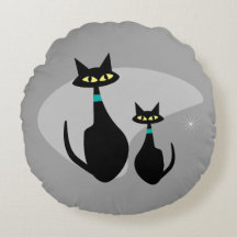 Age atomique MCM Retro Cat 1950’s Custom Color