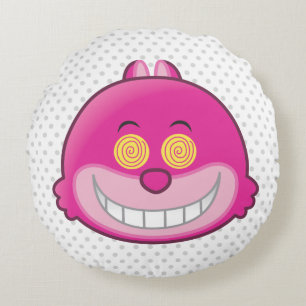 Coussins Ronds Alice au pays des merveilles  Cheshire Cat Emoji