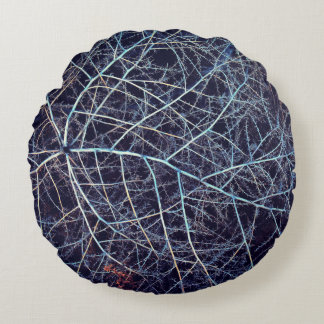 Coussins Ronds Amarante d'hiver