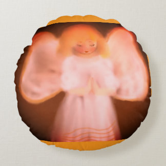 Coussins Ronds An Angel praying