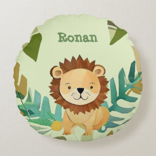 Coussins Ronds Anniversaire du Prince de la Petite Jungle