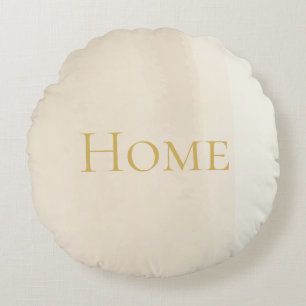 Coussins Ronds Aquarelle Horizon de Sable