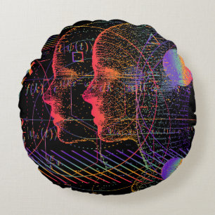 Coussins Ronds Artificial Intelligence and Virtual Reality concep