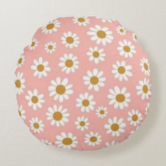 Coussins Ronds Baise blanche