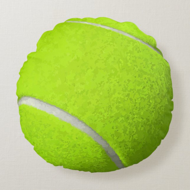 Coussins Ronds Balle de tennis (Devant)