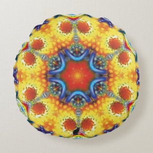 Coussins Ronds BannaPuddin Kaleidoscope