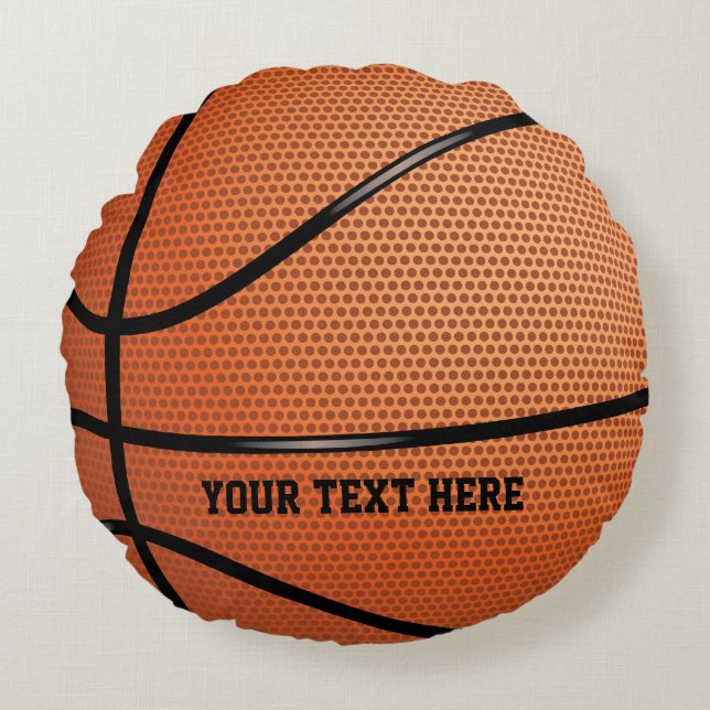 Coussins Ronds Basket-ball Sports personnalisés (Devant)