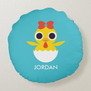 Coussins Ronds Bayla le poussin