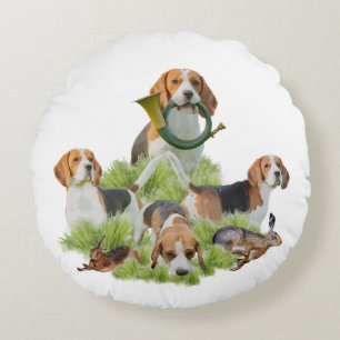 Coussins Ronds Beagle