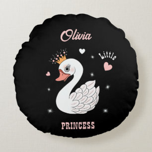 Coussins Ronds Beau cygne