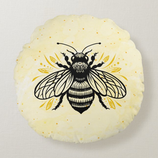 Coussins Ronds Bee-yond Beautiful (Devant)