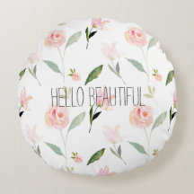 Belle Aquarelle Florale Rose