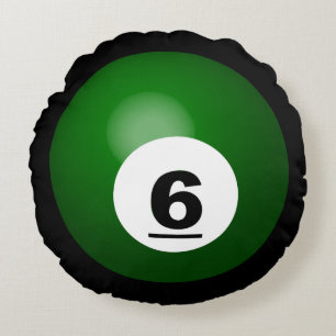 Coussins Ronds Billard Balls Jeter Oreiller