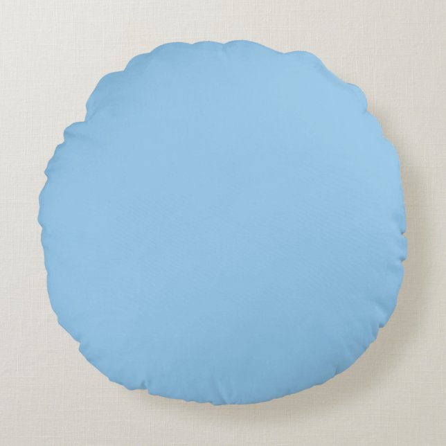 Coussins Ronds Bleu pâle (Devant)
