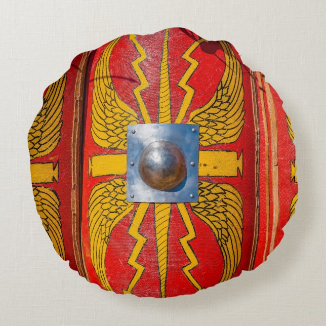 Coussins Ronds Bouclier militaire romain - Scutum (Dos)