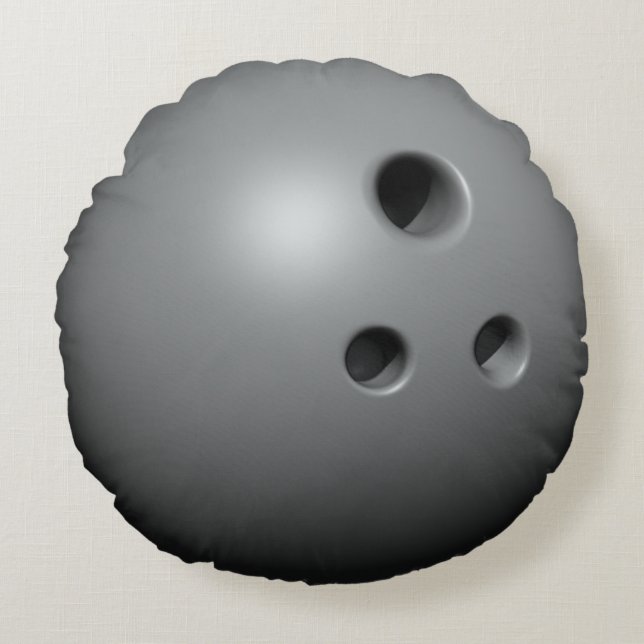 Coussins Ronds Boule de bowling (Devant)