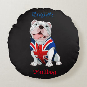 Coussins Ronds Bulldog anglais