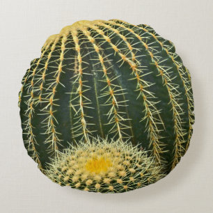 COUSSINS RONDS CACTUS DE JEU ROND/BARREAU D'OR