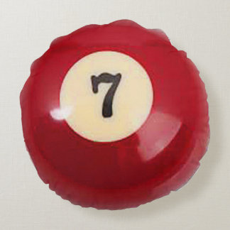 Coussins Ronds "Cadeaux et produits de conception de boule de