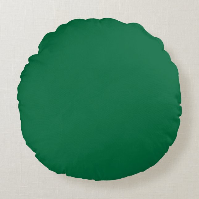 Coussins Ronds Cadmium green (solid color)  (Devant)