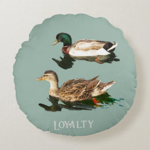 Coussins Ronds Canards colverts