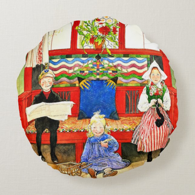 Coussins Ronds Carl Larsson (Dos)
