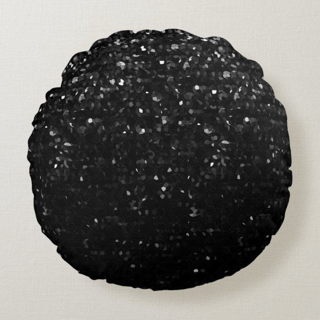 Coussins Ronds Carreau rond Bling en cristal Strass (Devant)