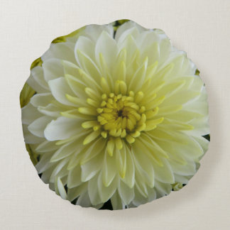 Coussins Ronds Carreau rond de fleur magnifique