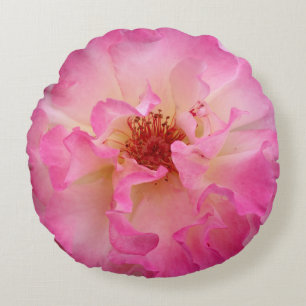 Coussins Ronds Carreau rond de rose de rose