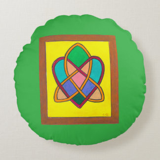 Coussins Ronds Celtic Love Knot round cushion