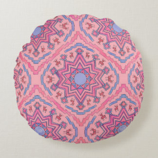 Coussins Ronds Cercle de l'âme – Plaid mandala lumineux