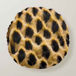 Coussins Ronds Cheetah Skin
