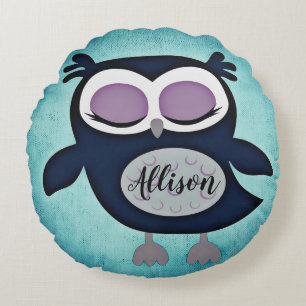 Coussins Ronds Chouette