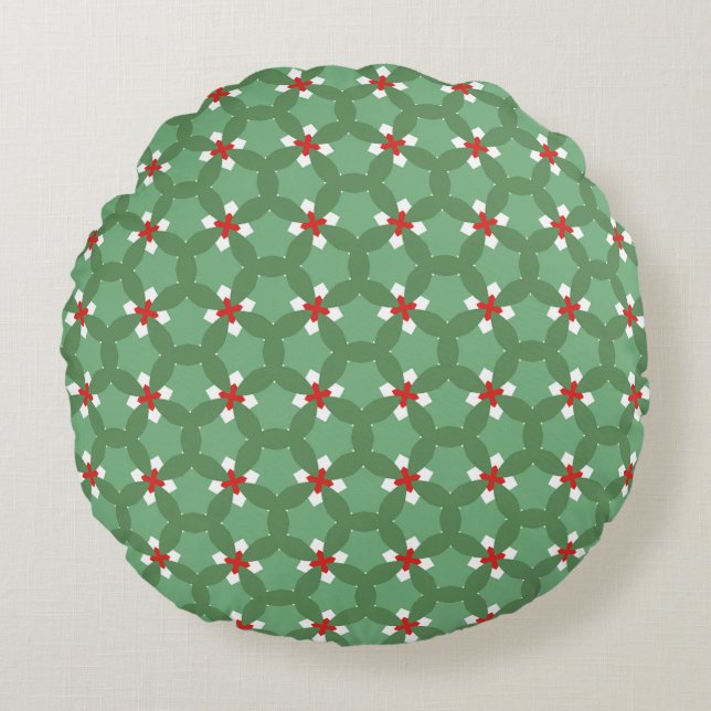 Coussins Ronds Christmas decor pillow (Devant)