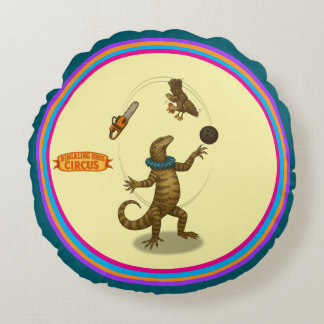 Coussins Ronds Circus goanna juggler